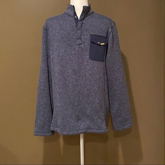 Woolrich Blue Pullover Jacket - Picture 2 of 11